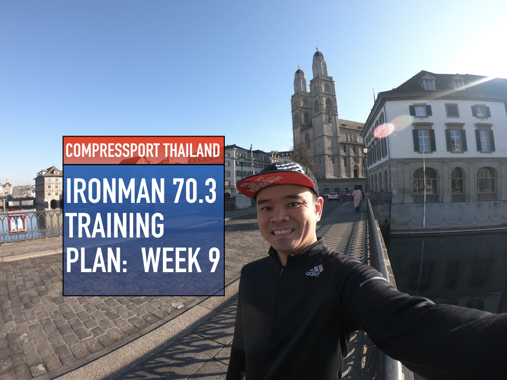 Compressport Thailand  70.3 Triathlon Training Plan week 9